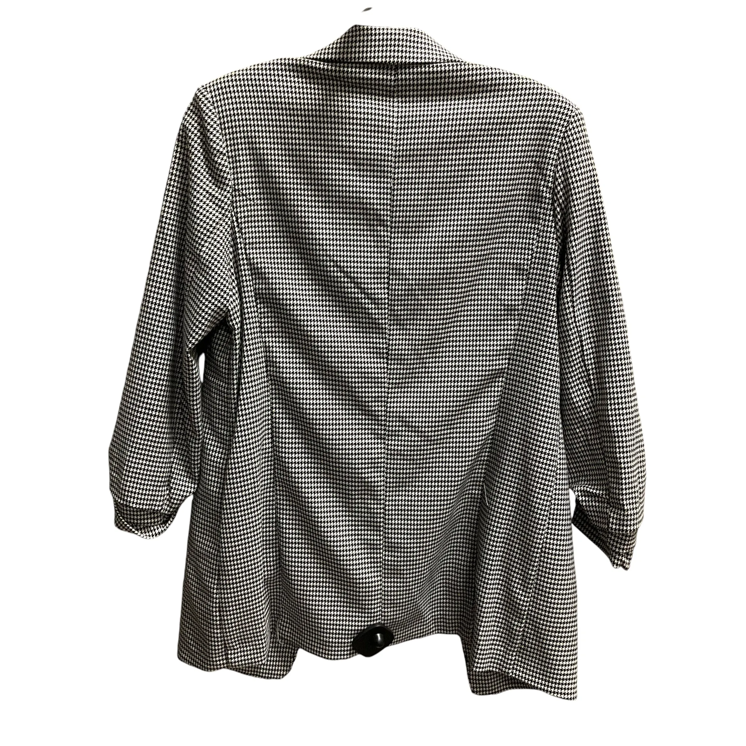 Blazer By Philosophy In Checkered Pattern, Size: M