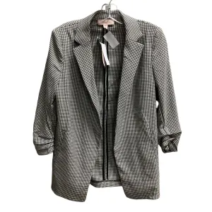 Blazer By Philosophy In Checkered Pattern, Size: M