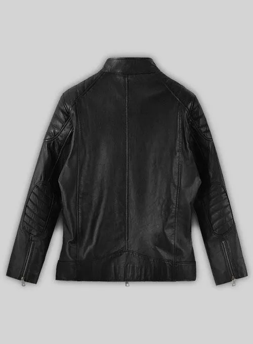 EMMA STONE ZOMBIELAND LEATHER JACKET