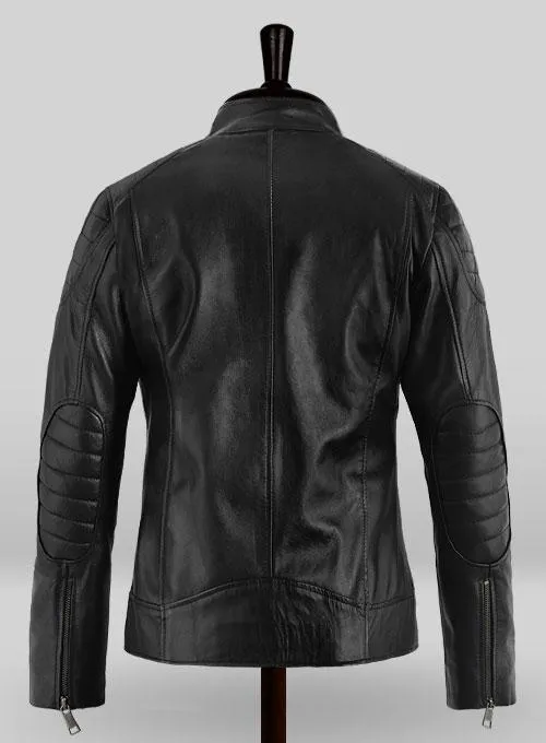 EMMA STONE ZOMBIELAND LEATHER JACKET
