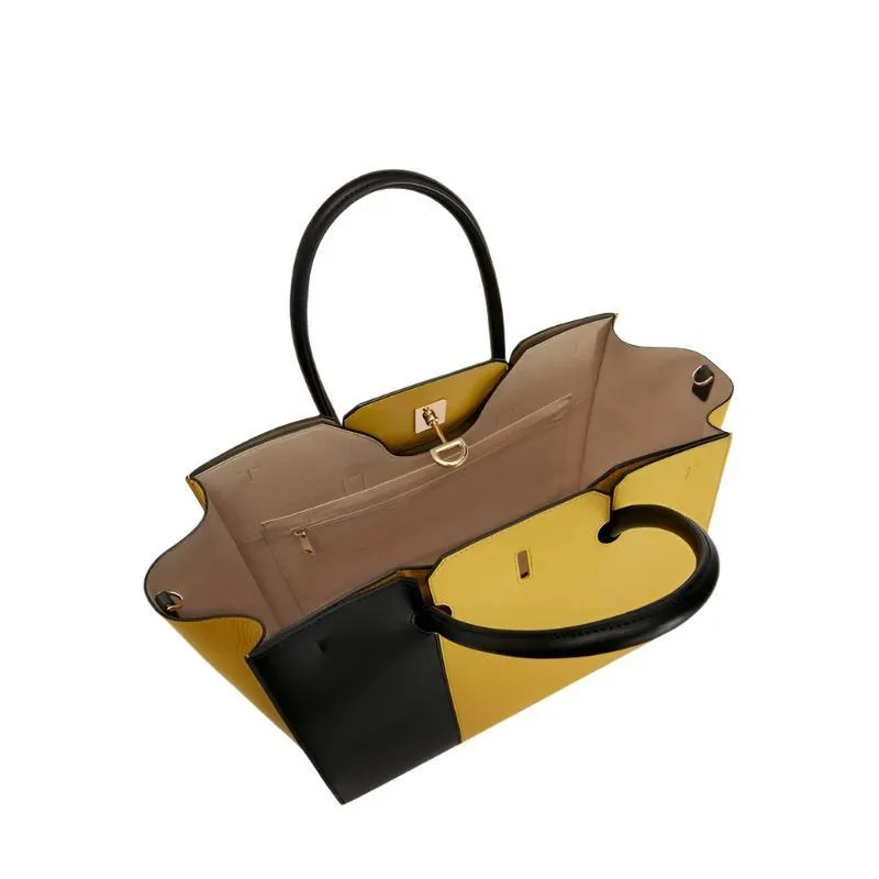 Furla Genesi Large Tote - Black Honey