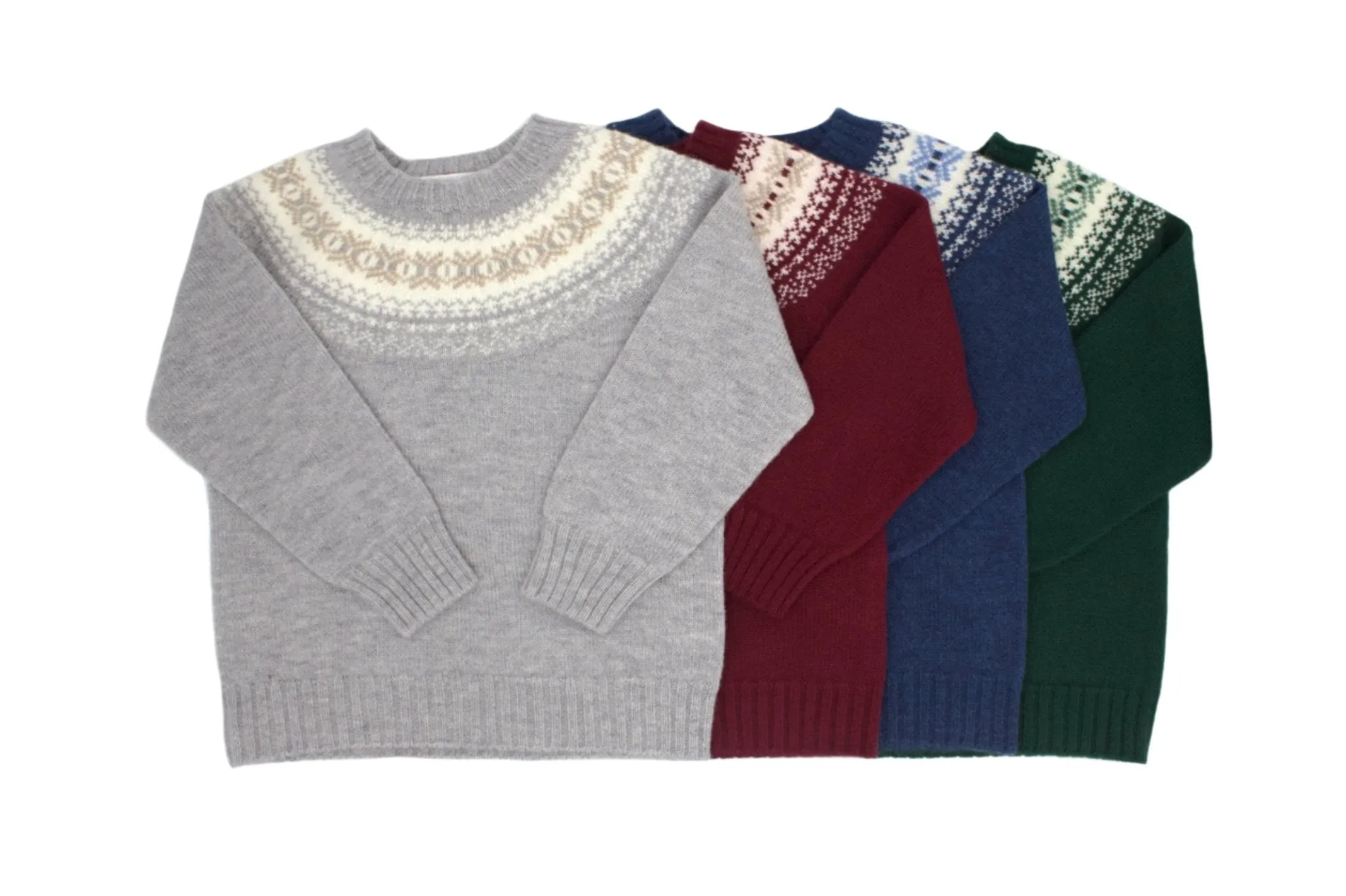 Jacquard Jumper - Grey