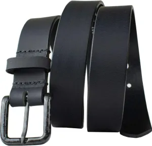 The Specialist Belt - Non-Metal Carbon Fiber Buckle, USA-Made Full Grain Leather, Nickel Free, TSA Friendly