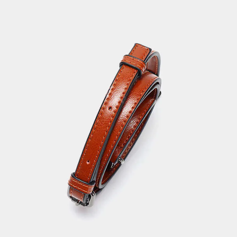 Versatile Leather Handbag - Shoulder Crossbody Tote