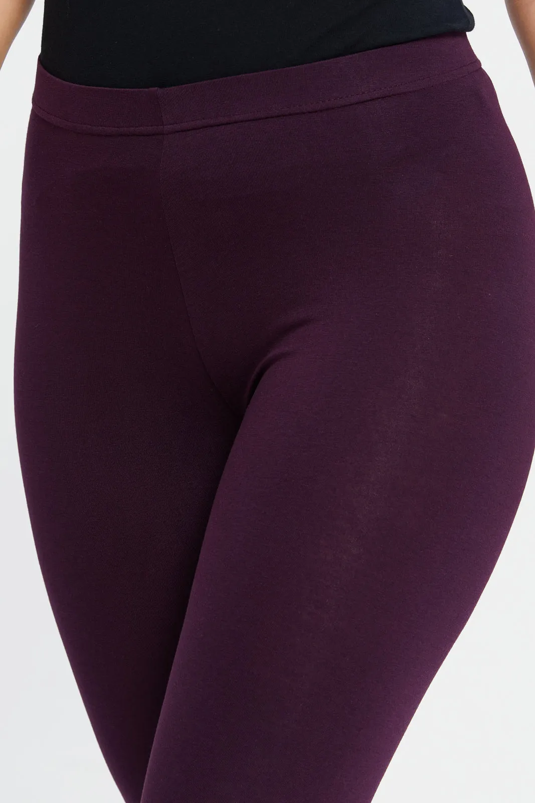 Women Purple Leggings